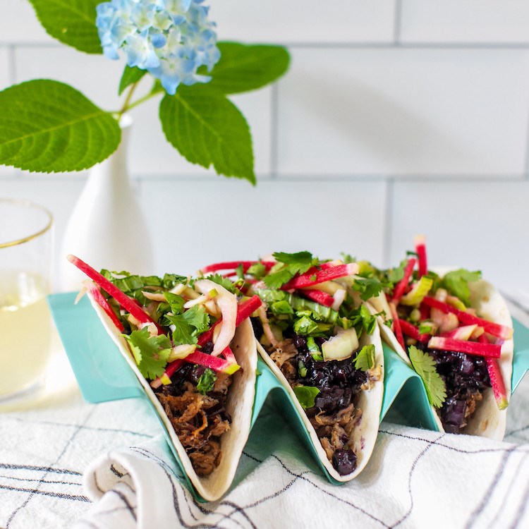 Picture of Yummy Blueberry Pork Tacos